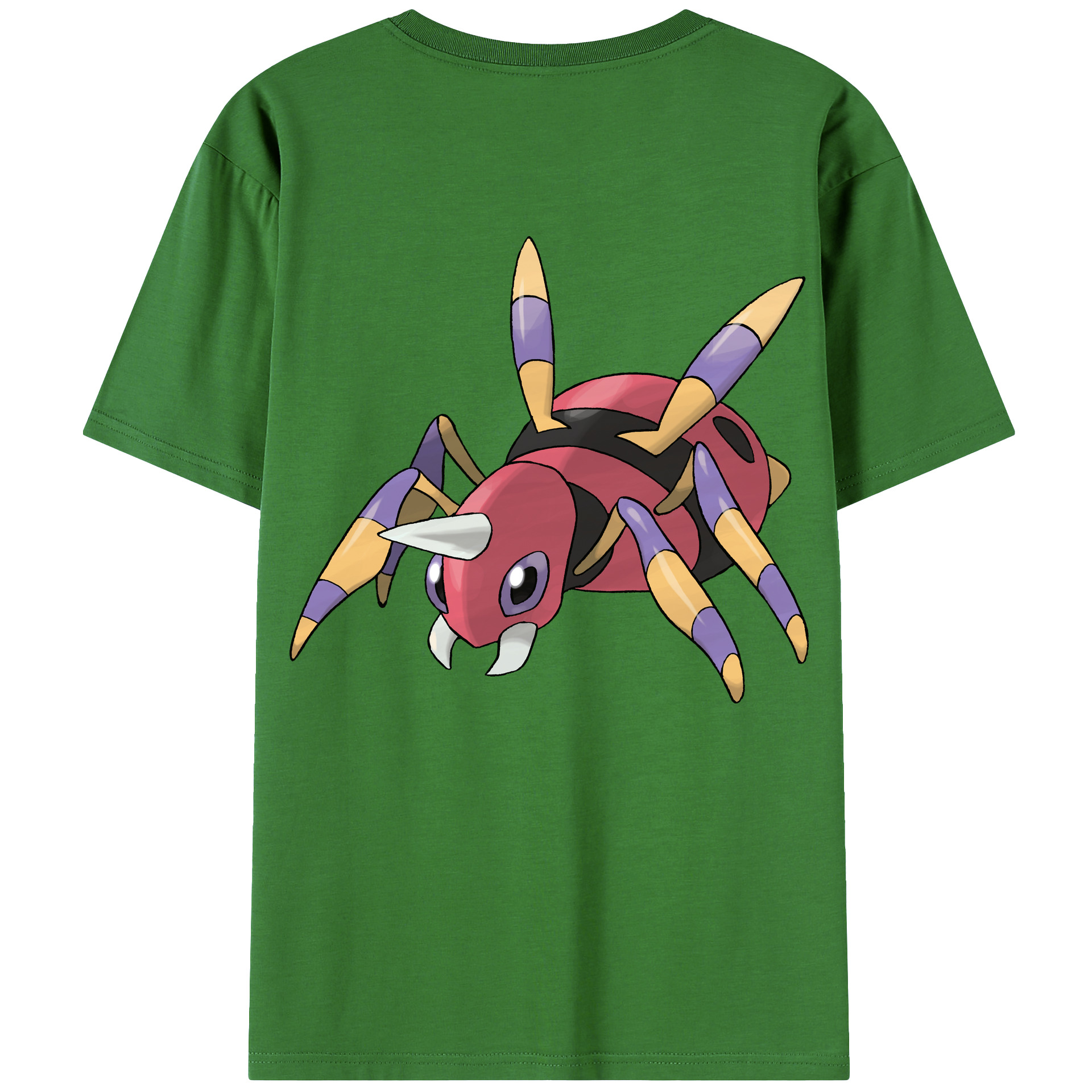 （画像用） ポケットモンスター Pokémon レディース半袖Tシャツ(バックプリント)